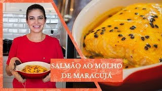 SALMÃO COM MOLHO DE MARACUJÁ  LUIZA ZAIDAN [upl. by Py901]