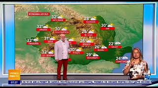 Vremea de astazi 6 Septembrie 2024 Ora 7 [upl. by Rehctaht42]