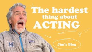 This is the hardest thing about acting [upl. by Esmerelda646]