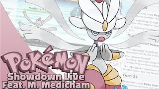 Mega Medicham Team Pokemon Sun and Moon OU Showdown Live WOPJellicent Smogon SunMoon OU Team [upl. by Nilved]