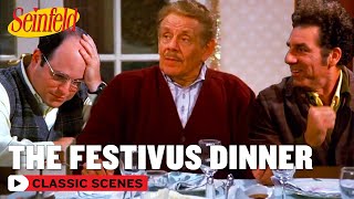 Festivus Dinner At The Costanzas  The Strike  Seinfeld [upl. by Krik]