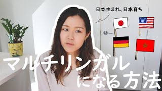 英語力ゼロだった私が1年間で3か国語話せるようになった勉強方法（今は4か国語 マルチリンガル勉強法三ヵ国語勉強法語学勉強法 [upl. by Annat]