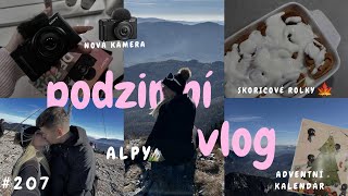 vlog 206  podzimní Alpy amp nová VLOGOVACÍ KAMERA [upl. by Fredek]