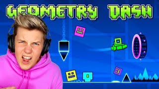 Can We Go NOOB to PRO to HACKER in Geometry Dash Prezley [upl. by Elatia475]