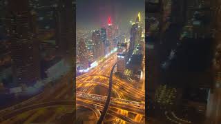 Address Sky View Night 🌃 Dubai UAE 🇦🇪 addressskyview travel [upl. by Reibaj]