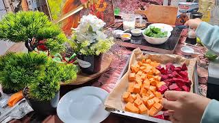 Салата с цвекло и сладък картофBeet and sweet potato salad [upl. by Lodovico]