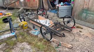 Cyclekart Part 6 Brakes and Steering SD 480p [upl. by Anitsyrk]