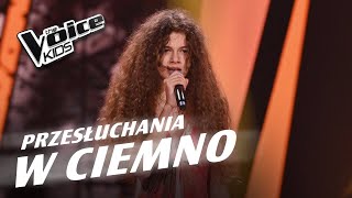 Wiktoria Szeflińska  „One of Us”  Przesłuchania w ciemno  The Voice Kids Poland 7 [upl. by Ibbor]