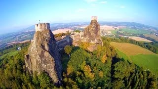 Paragliding  Hrad Trosky 2011 [upl. by Laddie554]