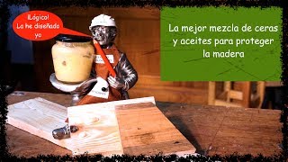 Como preparar la cera de abeja para madera La mezcla perfecta para protegerla [upl. by Ennayar]