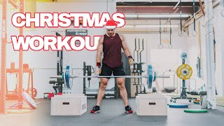 CHRISTMAS WORKOUT AND SOME GIFT IDEAS FOR CROSSFITERS [upl. by Aela2]