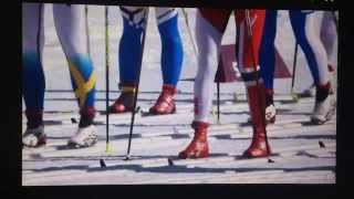 SOCHI 2014  GULD 4x5KM DAMER STAFETT SAMMANDRAG [upl. by Arhaz587]