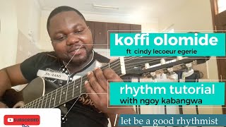 Koffi olomide ft cindy lecoeur egerie rhythm tutorial with ngoy kabangwa [upl. by Inna]