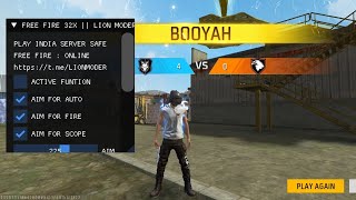 Free Fire Mod Menu Hack  FlyingAuto Kill  Free Fire Hack Ob45 Free Fire Guild War Hack free fire [upl. by Aened844]