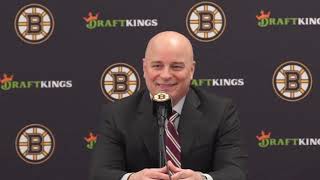 Jim Montgomery LOVED Brad Marchand Sticking up for Patrice Bergeron  Bruins Postgame [upl. by Lira]