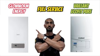 Glowworm EnergyVaillant Ecofit Pure Full Service [upl. by Odilo650]