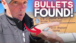 BULLETS FOUND at Border Patrol Station Bisbee Arizona Migrant CRISIS [upl. by Dianthe]