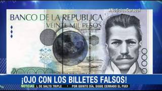 Tips para identificar billetes falsos  25 de Agosto de 2015 [upl. by Boeke]