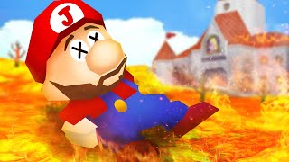 mario 64 pero el suelo es lava [upl. by Asial]