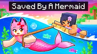 Saved by a MERMAID in Minecraft [upl. by Rosane73]