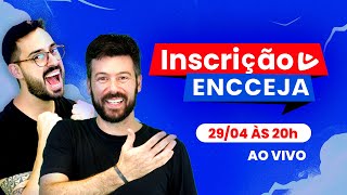 Inscrição ENCCEJA 2024  Passo a passo oficial AO VIVO [upl. by Temme]