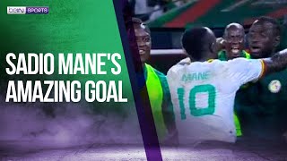 AFCON 2023 Sadio Mané is here Former Liverpool star scores his 40th goal for Senegal 💥 [upl. by Ellard382]