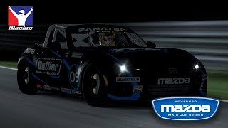 iRacing Advanced Mazda MX5 Cup Series  Lime Rock Park OSC POV [upl. by Eissed]