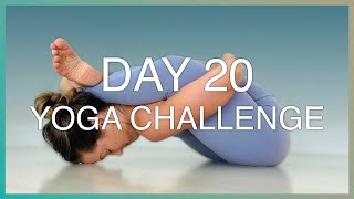 Deep Hip Opening — Ashtanga Yoga Challenge Day 20 — Supta Kurmasana [upl. by Amoihc]