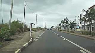 Pt1 Driving in Mauritius from Flic en Flac to Cascavelle [upl. by Anuait]