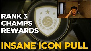 Insane MAX 88 ICON amp RANK 3 Champs Rewards Packs EAFC 25 [upl. by Teddie118]