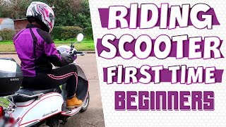 Riding Scooter for the Very First Time Beginners Guide [upl. by Bezanson735]