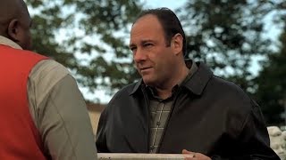 Tony Soprano And The Cop  The Sopranos HD [upl. by Eveline]