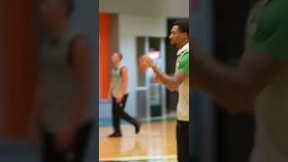 Jaylen Brown Defense on Pritchard after practice shorta [upl. by Ranip]