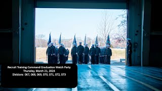 Navy Recruit Training Command Graduation on March 21 2024 [upl. by Rolyks]