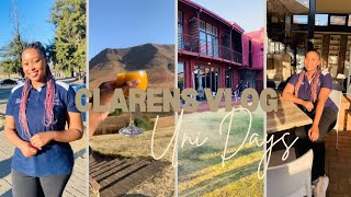 UniDays S2E8 Travel to ClarensPR Work VUT Student unidiaries collegelife [upl. by Eseer]