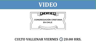 CONGREGACIÓN CRISTIANA EN CHILE CULTO CONCEPCION 100824 1900 HRS [upl. by Nohsyar]