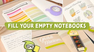 📚 10 Creative Ways to Fill Your Empty Notebooks [upl. by Ainad]