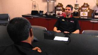 Juans Team Penske Interview [upl. by Mcnamara]