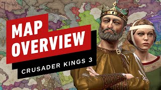 Crusader Kings 3  Map Overview [upl. by Llatsyrk]