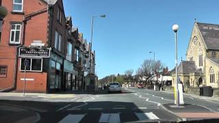 Driving Along Mersey View Bridge Road amp Warren Road Waterloo Liverpool UK 15th April 2012 [upl. by Demb]