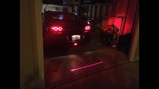 Rx8 Anti Collision driving laser install [upl. by Sine731]