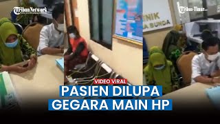 Disebut Asik Main Hape Perawat Lupa Kalau Ada Pasien Berobat [upl. by Nehttam]