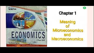 Micro Economics Class 11 Chapter 1 Meaning MicroEconomics and MacroEconomics economicsclass 11 [upl. by Smiley753]