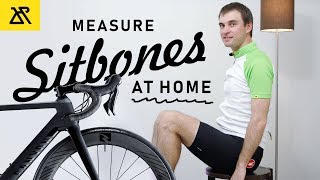 HowTo Measure Your Sit Bones Width for Bike Saddle at Home [upl. by Eleanor]