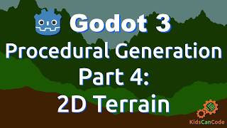 Procedural Generation in Godot Part 4 2D Terrain Midpoint Displacement [upl. by Akimed]