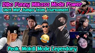 DIBO FANNY MIKASA MODE POWER  OBOT MVP 7GL JUMPA TEAM TOURNAMENT 🤣😂  DIBO LIVE FACECAM MLBB [upl. by Snodgrass439]