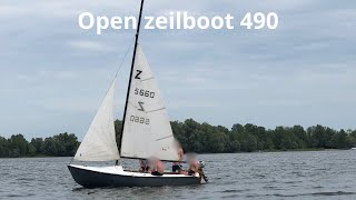 Open Zeilboot 490 [upl. by Nyltak]