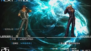 KOF WOJ Iori Yagami amp Kyo kusanagi CT VS K Dash Y Ash Crimson [upl. by Aiotal318]