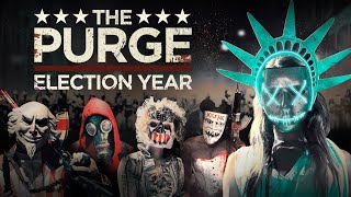 The Purge Election Year 2016 Movie  Frank Grillo Elizabeth Mitchell amp Mykelti  Review amp Facts [upl. by Haisa772]