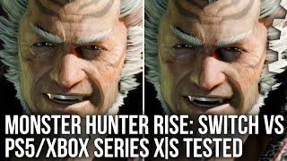 Monster Hunter Rise  PS5 vs Xbox Series XS  PCStyle Graphics Options  DF Tech Review [upl. by Ayat]